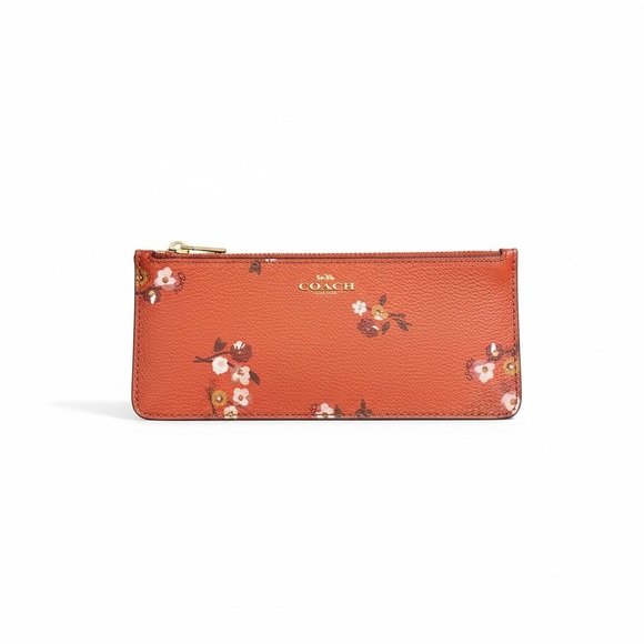 Coach Handbags - Coach Floral Print red card holder